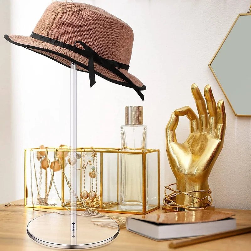 Acrylic Hat and Wig Stand