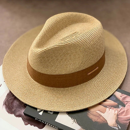 Adjustable Panama Straw Hat - HAT MARTS