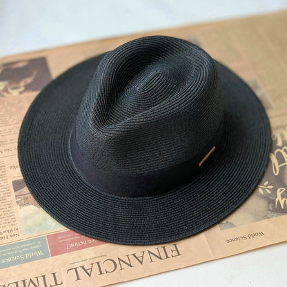 Adjustable Panama Straw Hat - HAT MARTS