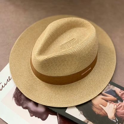 Adjustable Panama Straw Hat - HAT MARTS