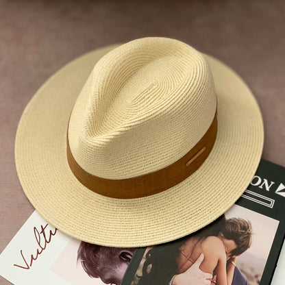 Adjustable Panama Straw Hat - HAT MARTS