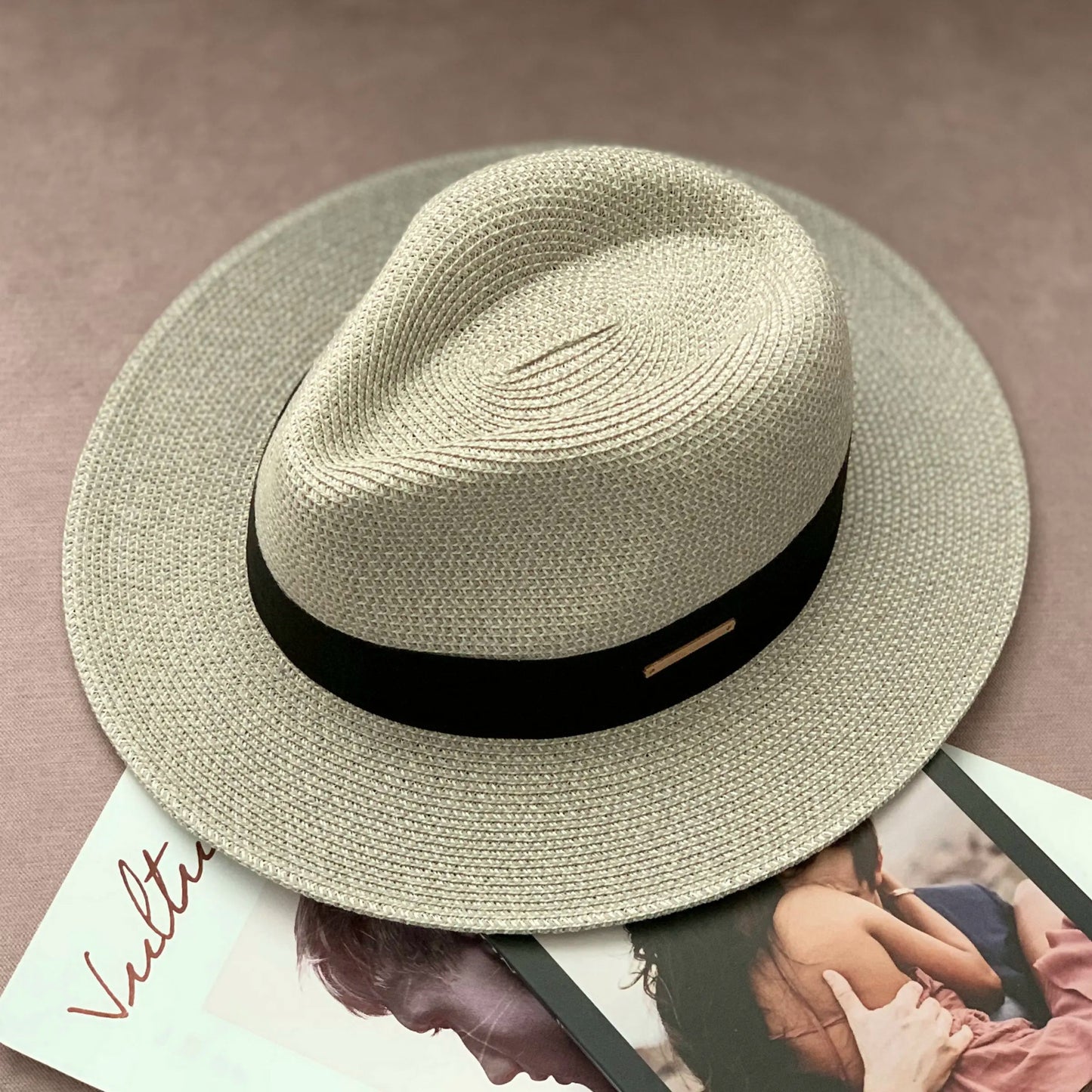 Adjustable Panama Straw Hat - HAT MARTS