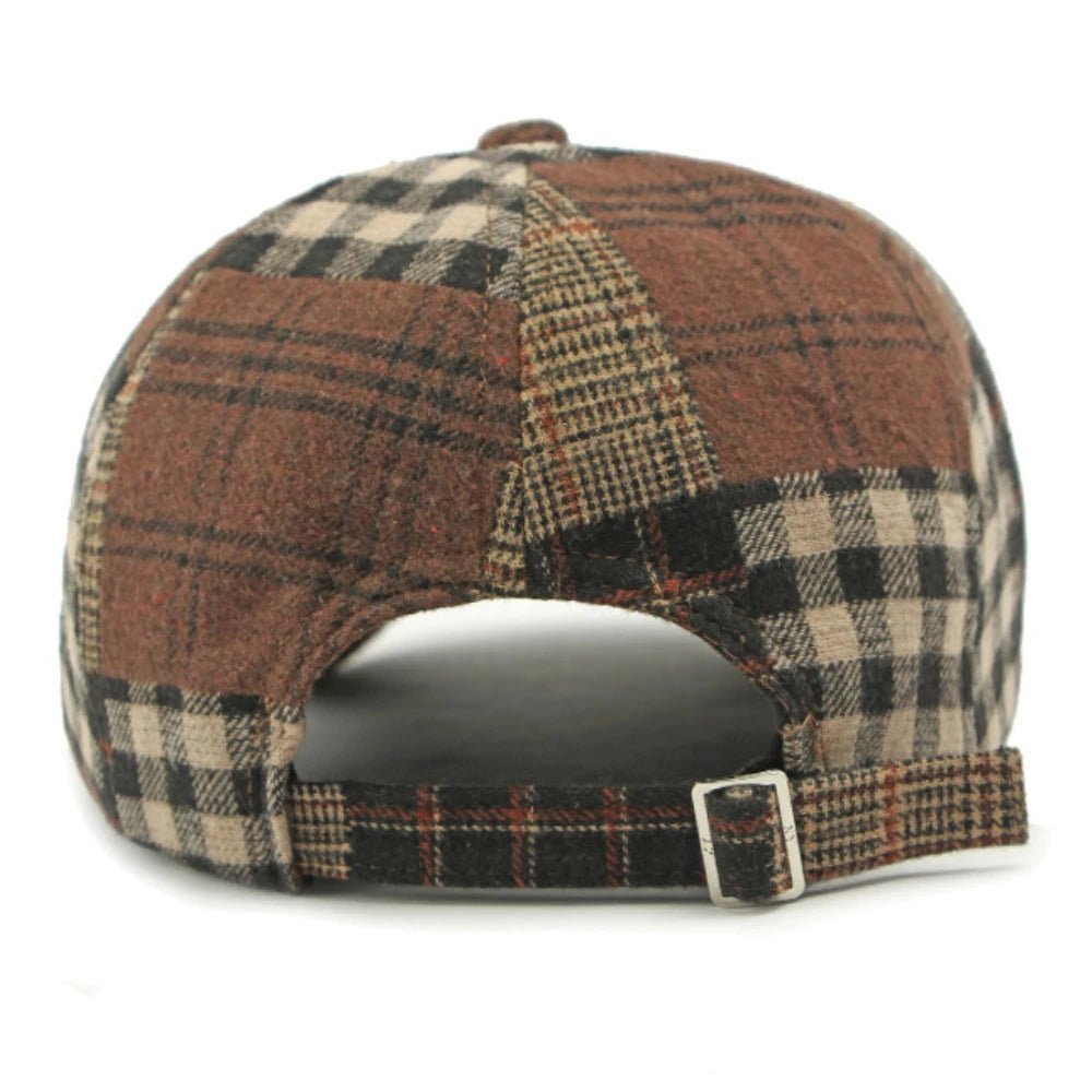 Artist Painter Beret - Vintage Plaid