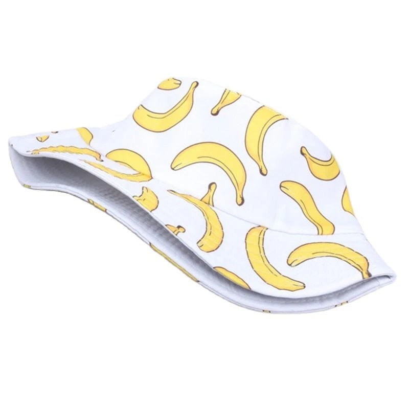 Banana Print Bucket Hat - HAT MARTS