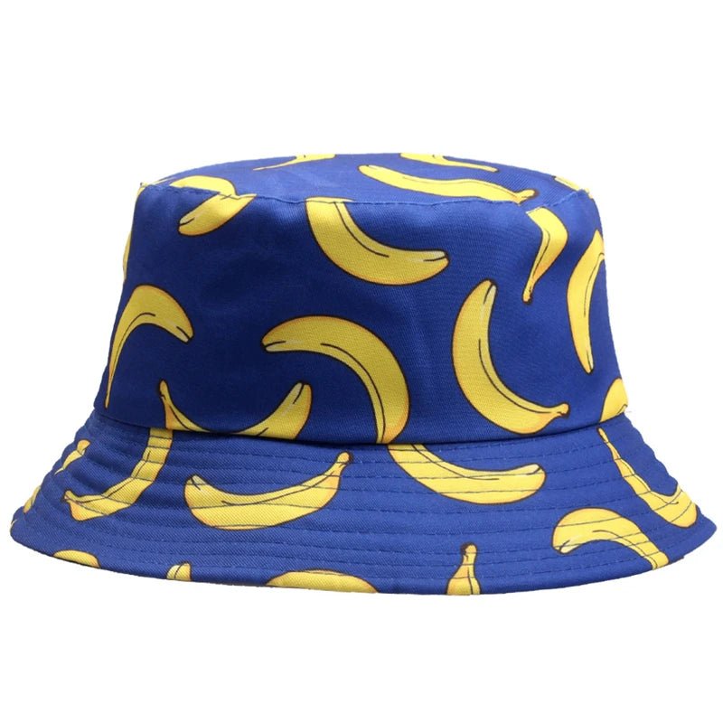 Banana Print Bucket Hat - HAT MARTS