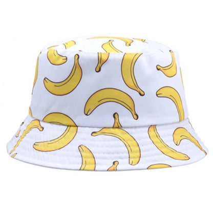 Banana Print Bucket Hat - HAT MARTS