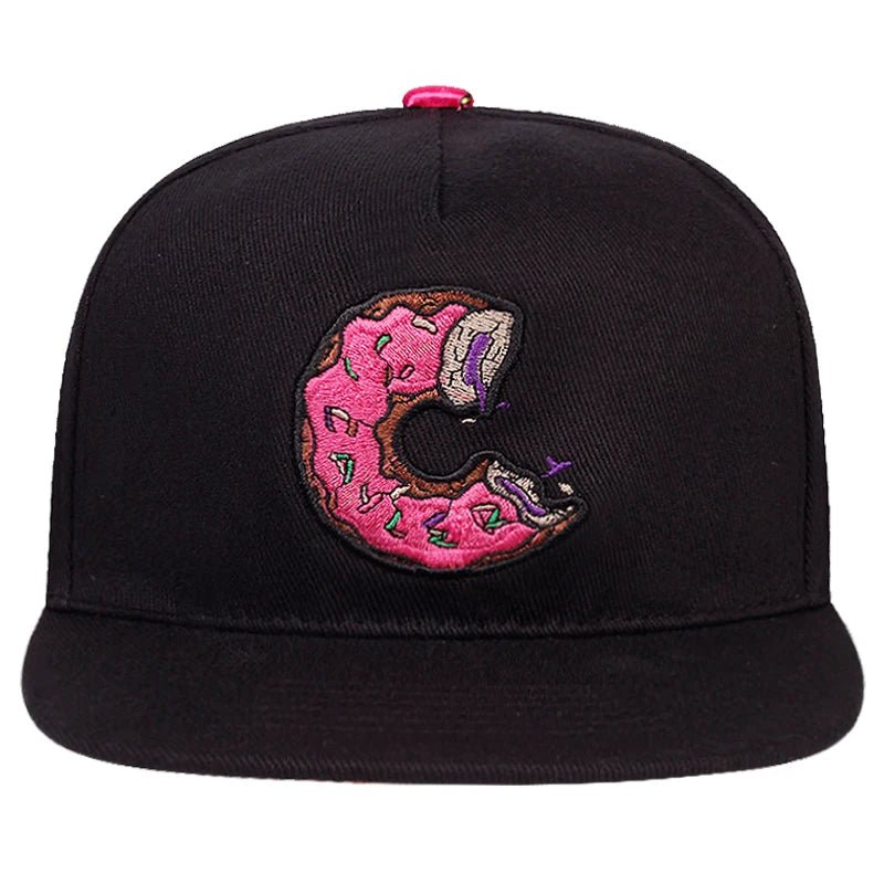 Baseball Cap with Donut Embroidery - HAT MARTS