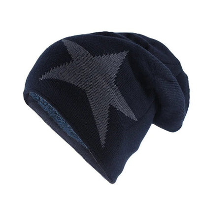 Big Star Knitted Wool Beanie - HAT MARTS