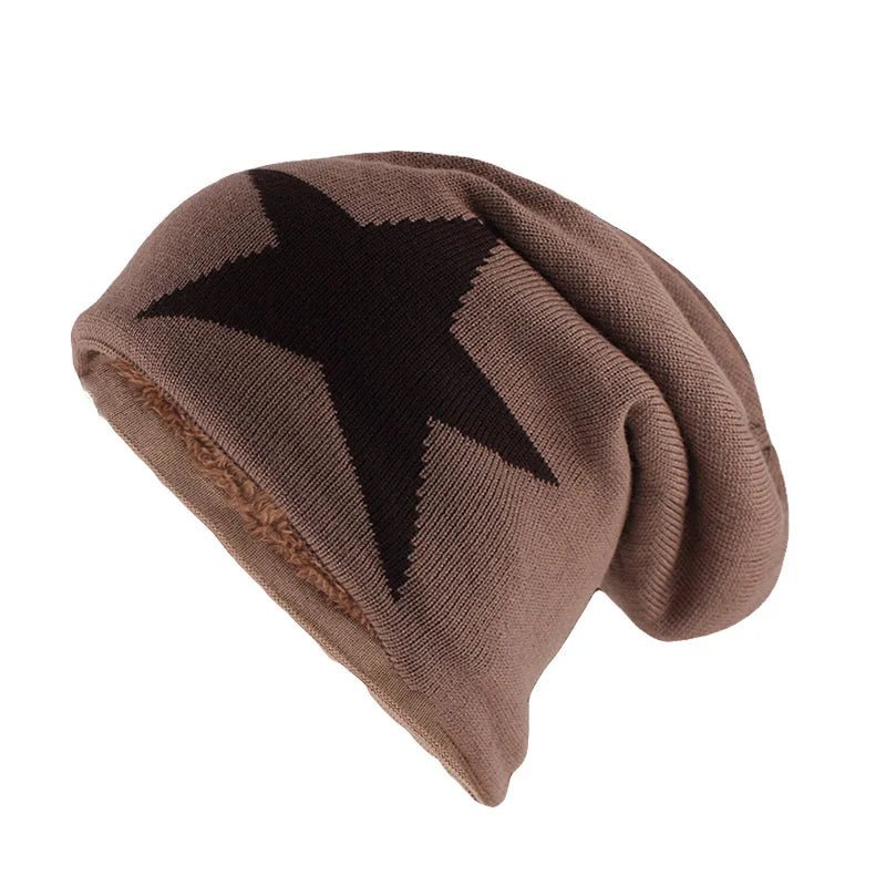 Big Star Knitted Wool Beanie - HAT MARTS