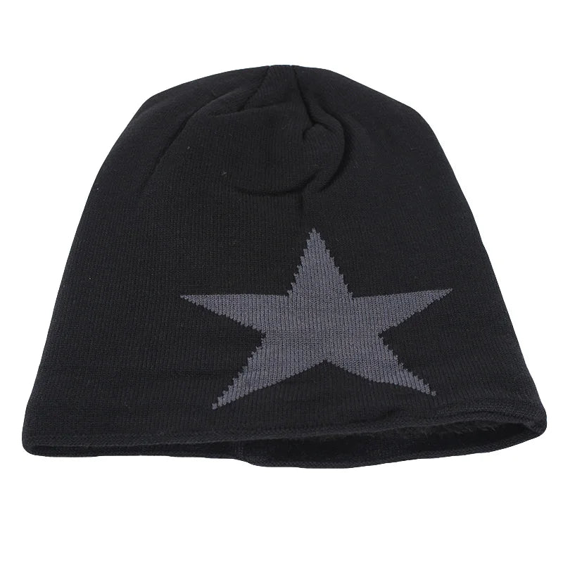 Big Star Knitted Wool Beanie - HAT MARTS