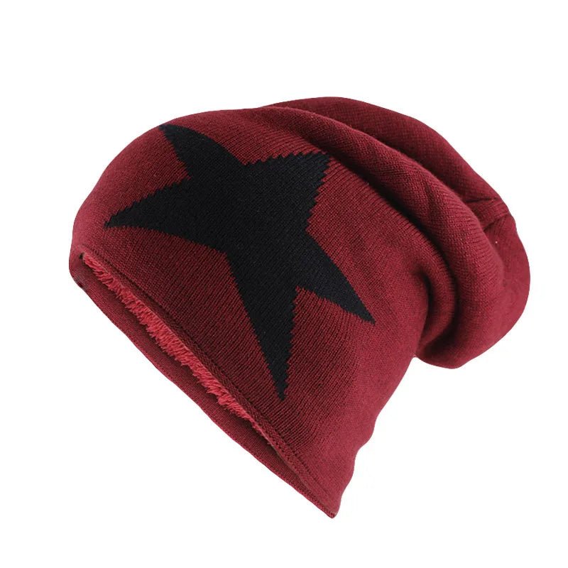 Big Star Knitted Wool Beanie - HAT MARTS