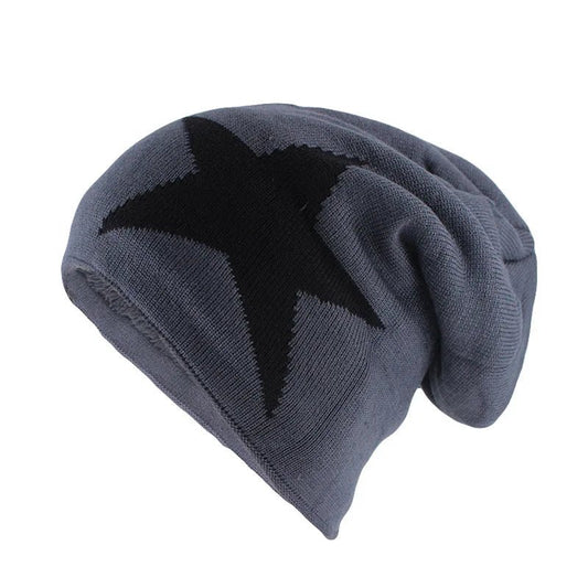 Big Star Knitted Wool Beanie - HAT MARTS