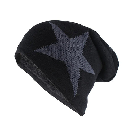 Big Star Knitted Wool Beanie - HAT MARTS