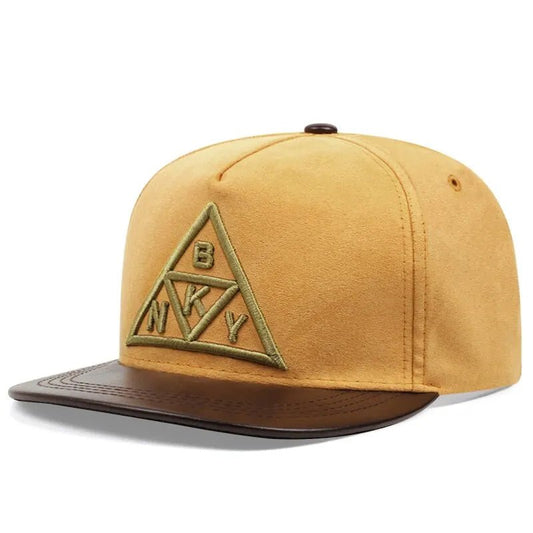 BKNY PU Leather Baseball Cap - HAT MARTS