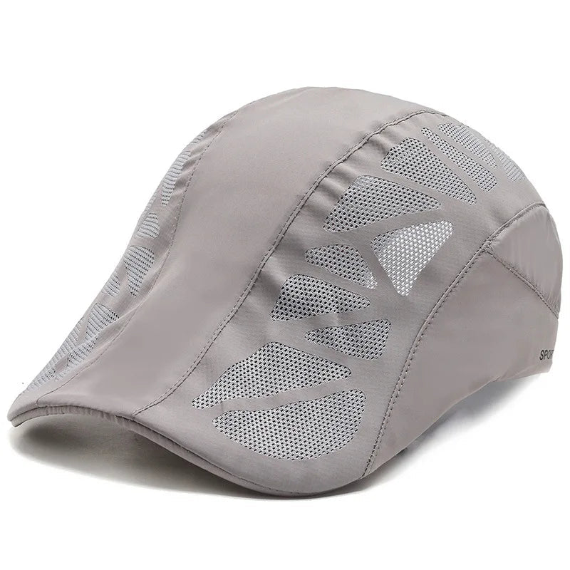 Breathable Mesh Baseball Cap with Sun Visor - HAT MARTS