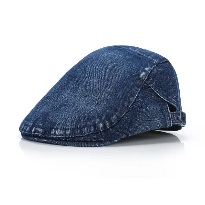 Classic Denim Beret - HAT MARTS