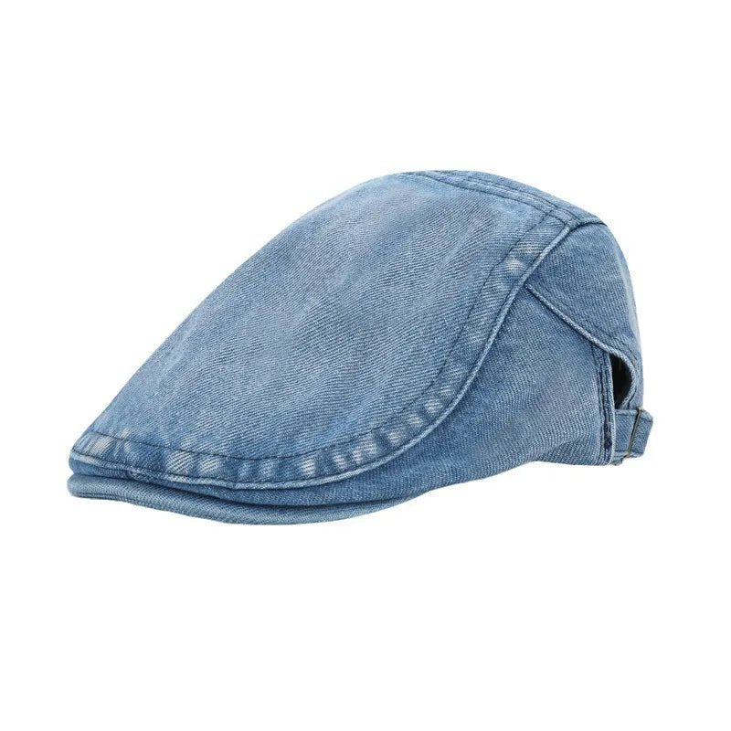 Classic Denim Beret - HAT MARTS