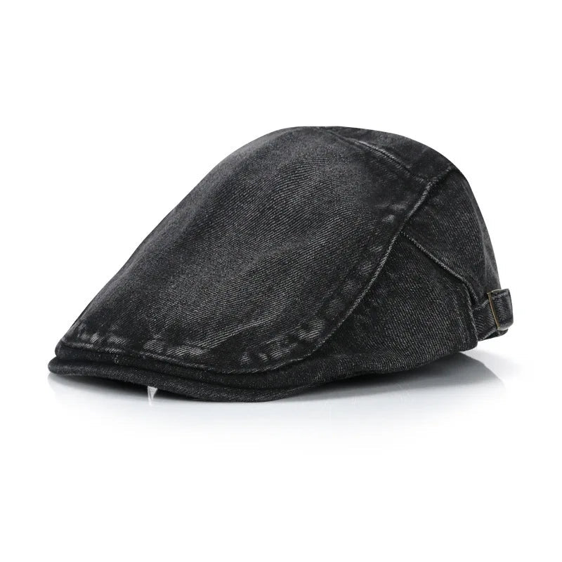 Classic Denim Beret - HAT MARTS