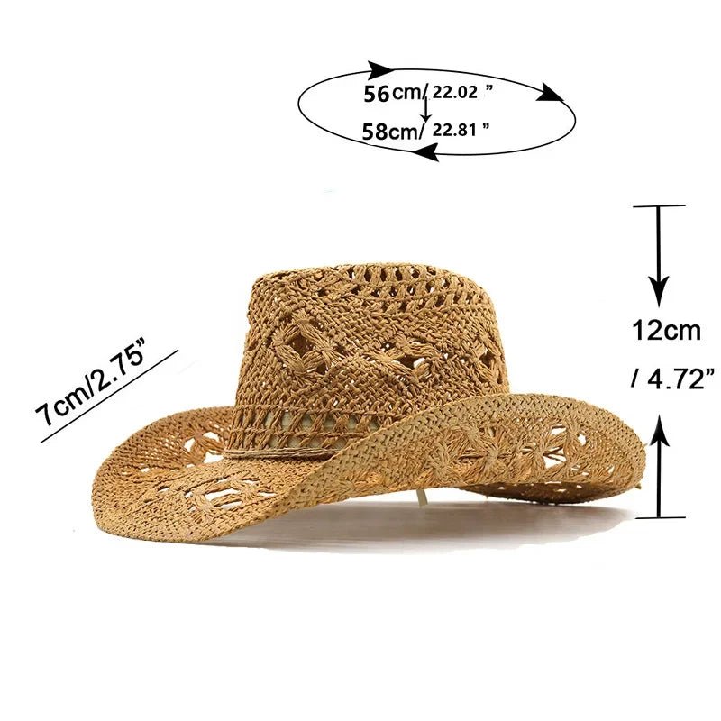 Classic Straw Cowboy Hat - HAT MARTS