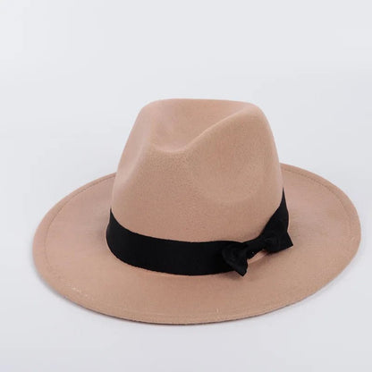 Classic Wide Brim Fedora Hat - HAT MARTS