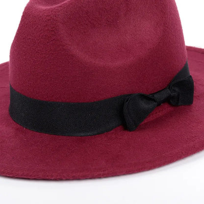 Classic Wide Brim Fedora Hat - HAT MARTS