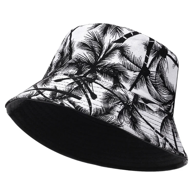 Coconut Tree Bucket Hat - HAT MARTS