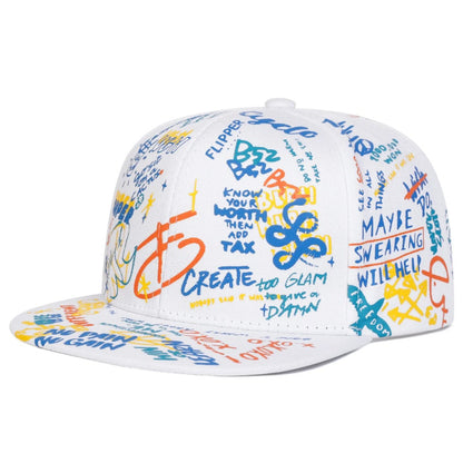 Colorful Graffiti Baseball Cap - HAT MARTS