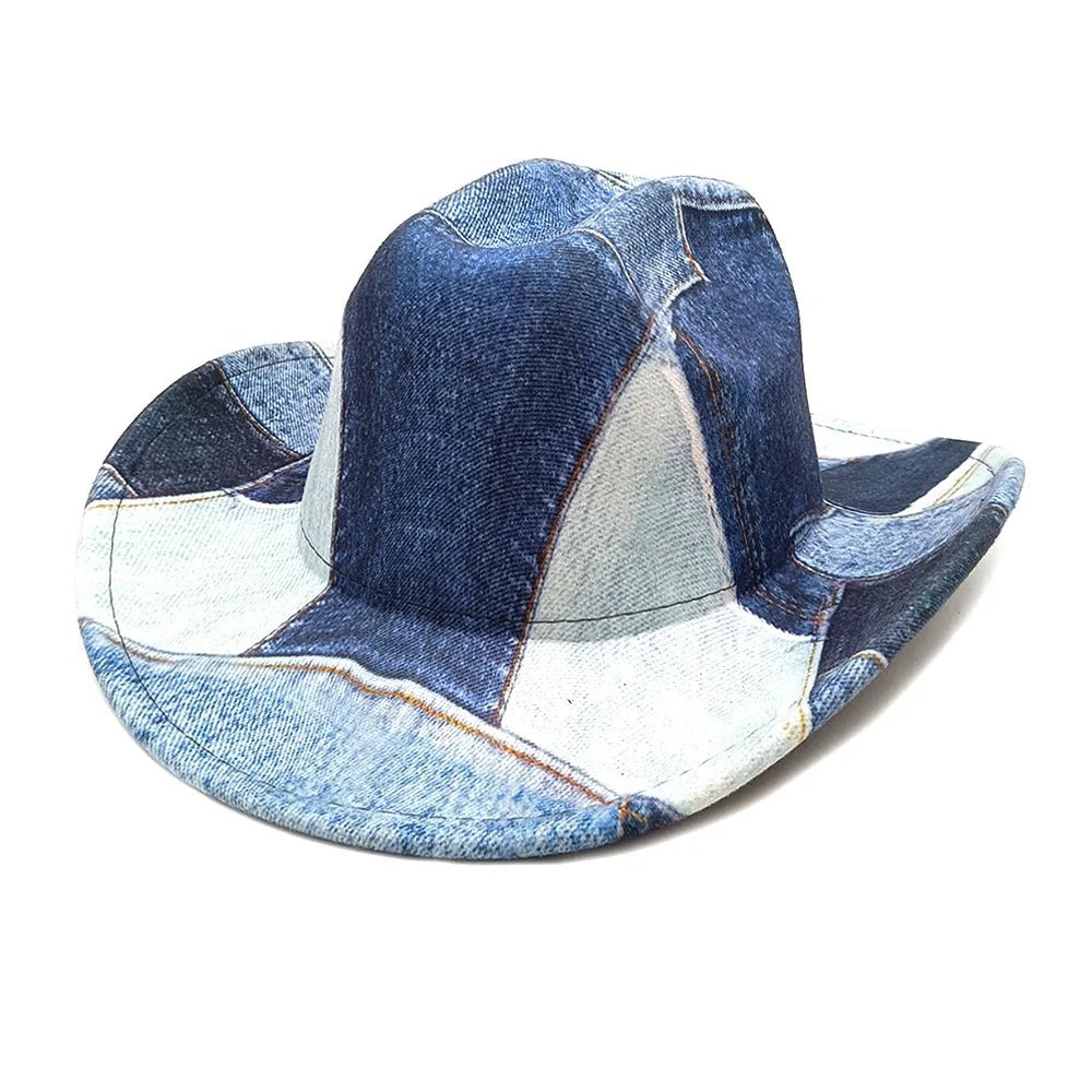 Denim Cowboy Hat - HAT MARTS