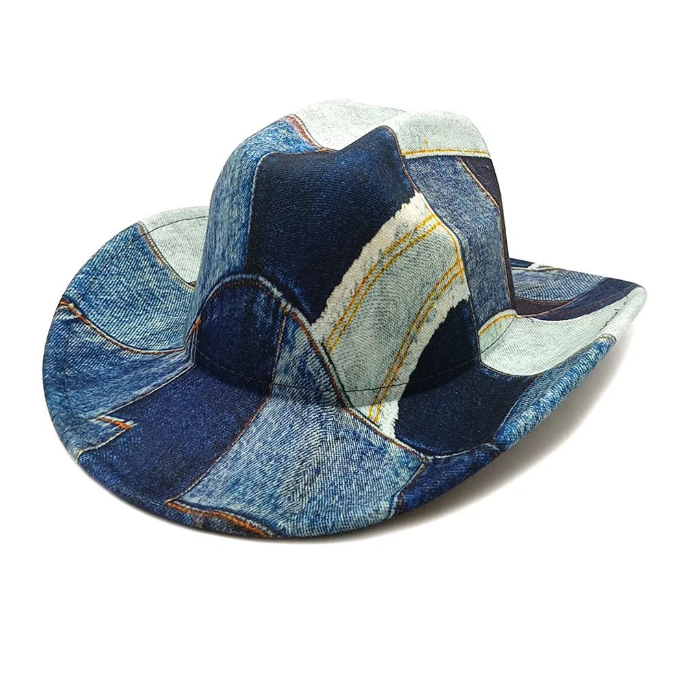 Denim Cowboy Hat - HAT MARTS