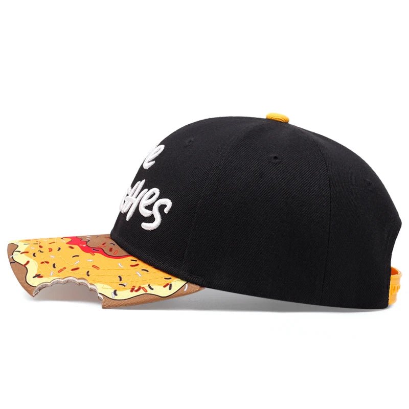 Donut Print Baseball Cap - Adjustable and Unisex - HAT MARTS