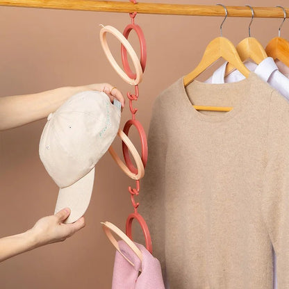 Door - Hanging Hat & Scarf Organizer