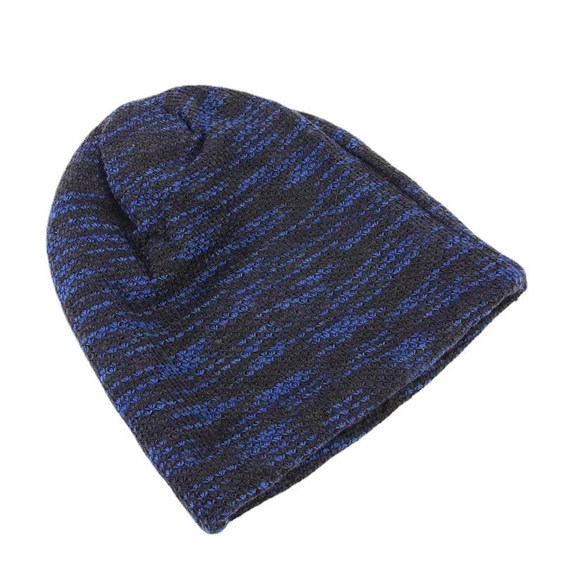 Double Fabric Winter Beanie - HAT MARTS