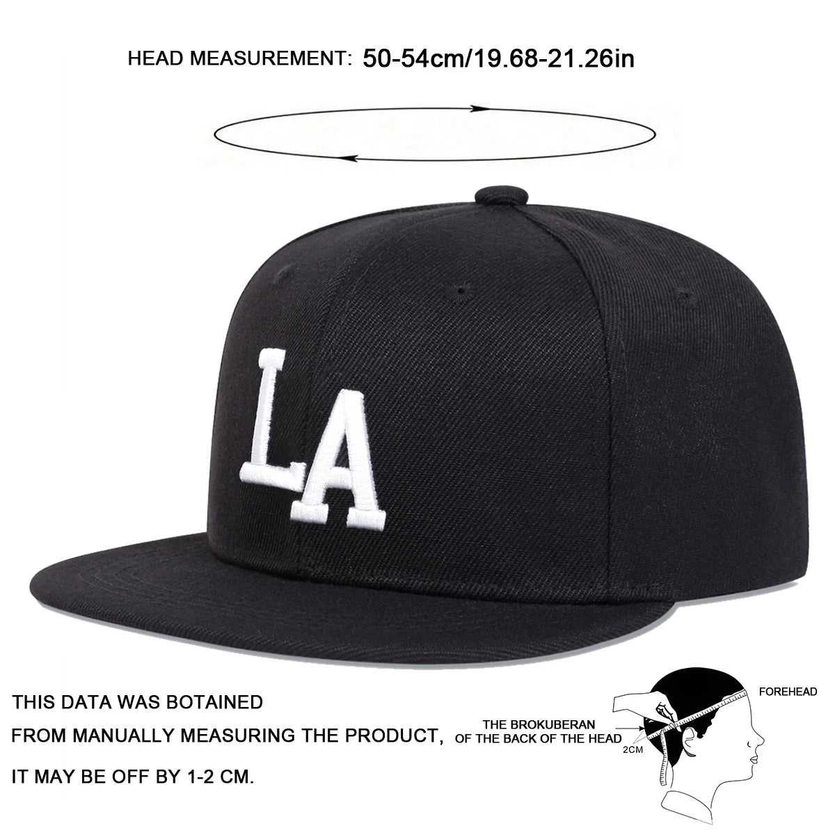 Embroidered Hip - Hop Baseball Cap - HAT MARTS