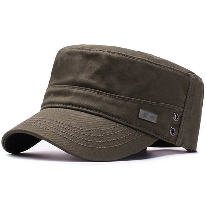 Flat Top Baseball Cap - HAT MARTS