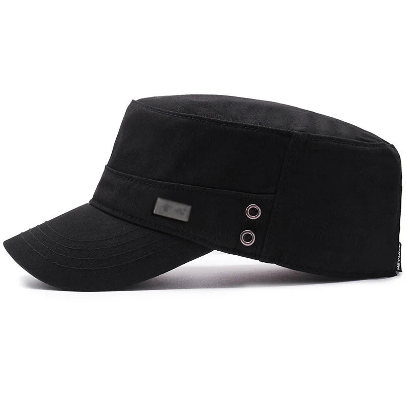 Flat Top Baseball Cap - HAT MARTS