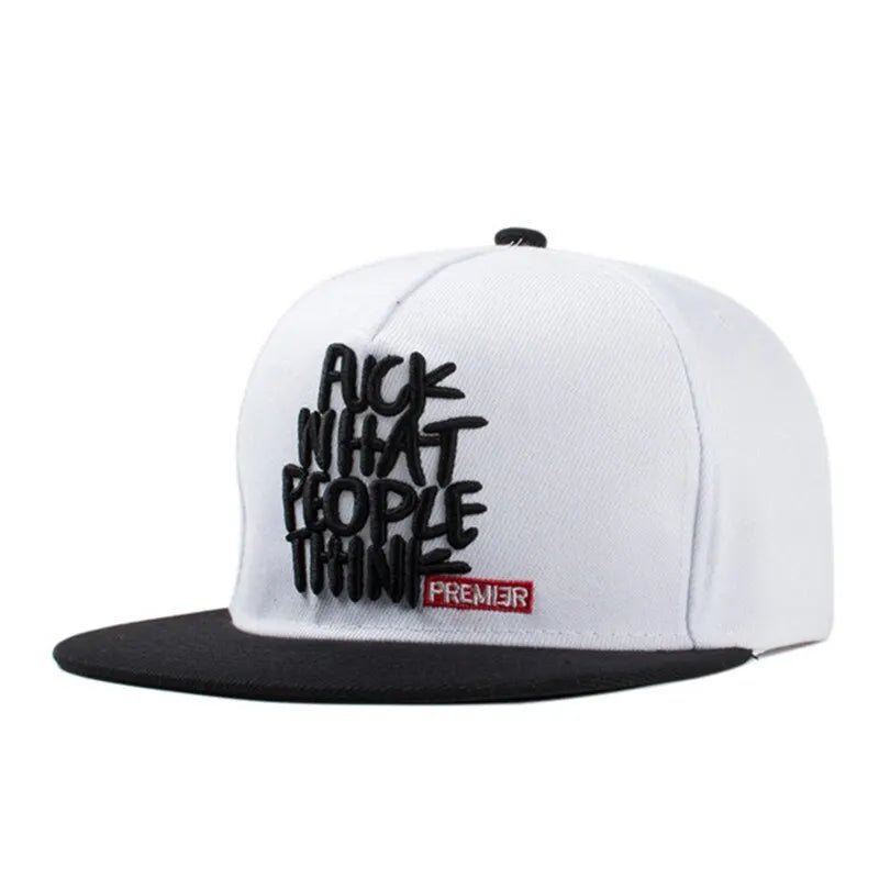 Hip Hop Baseball Cap with Embroidery - HAT MARTS