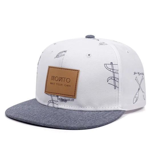 Hip Hop Baseball Cap with Graffiti Letters