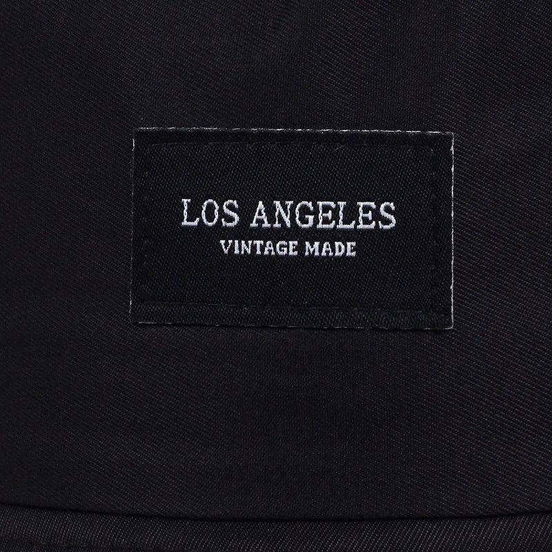 LA Letter Embroidered Bucket Hat - HAT MARTS