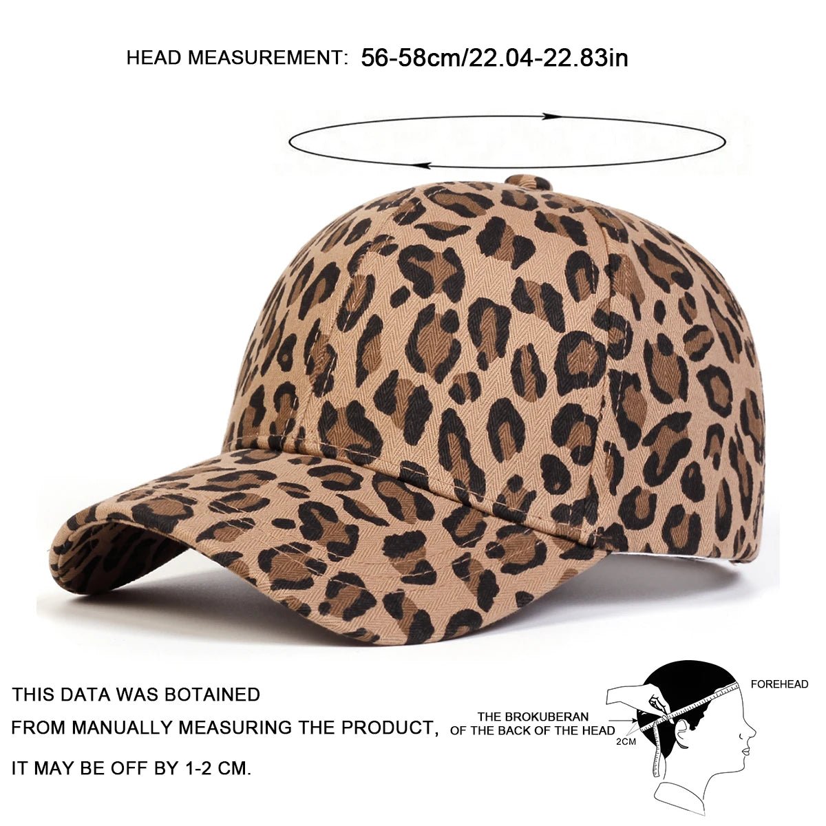 Leopard Print Baseball Cap