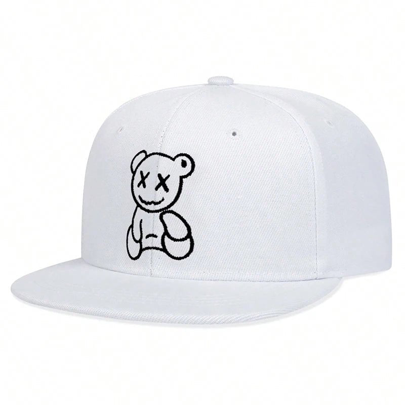 Little Bear Embroidered Baseball Cap - HAT MARTS