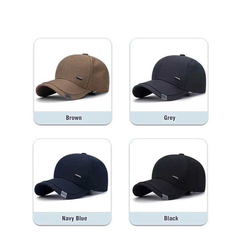 Men's Classic Cotton Baseball Cap - HAT MARTS