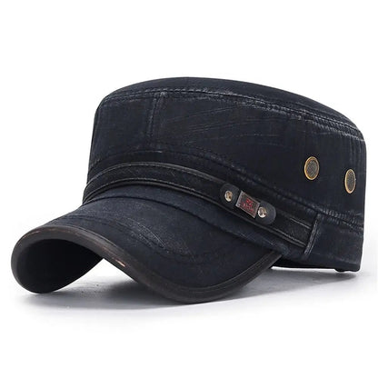 Men's Denim Baseball Cap - Adjustable and Breathable - HAT MARTS