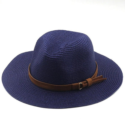 Panama Straw Sun Hat - HAT MARTS