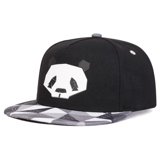 Panda Baseball Cap - Adjustable Hip Hop Style - HAT MARTS