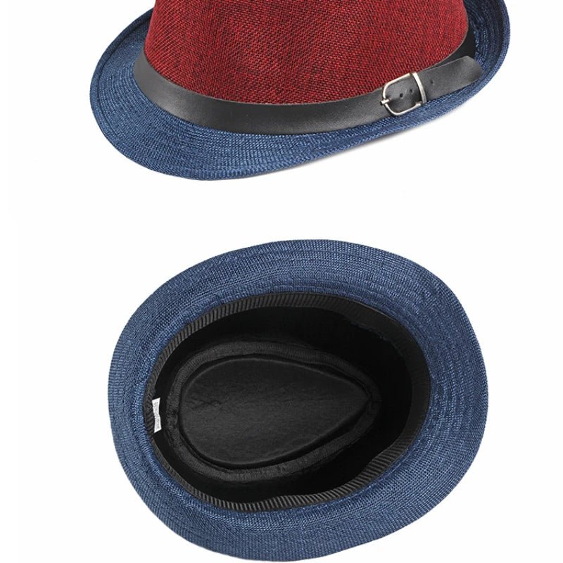 Patchwork Jazz Fedora Hat - HAT MARTS