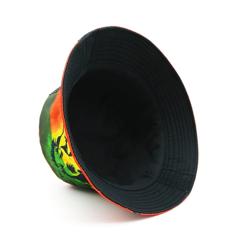 Rasta Lion Bucket Hat - HAT MARTS