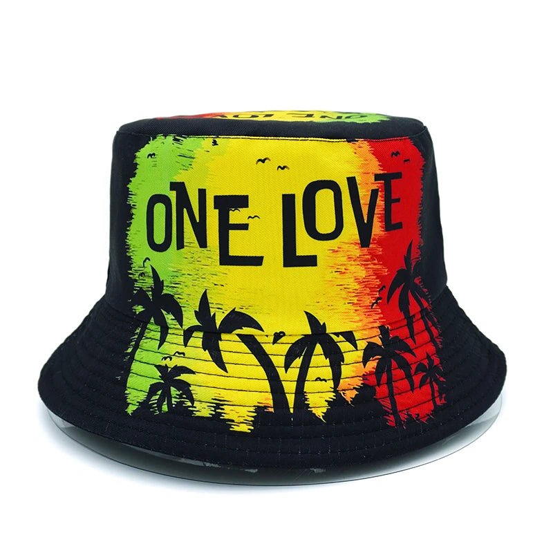 Rasta Lion Bucket Hat - HAT MARTS