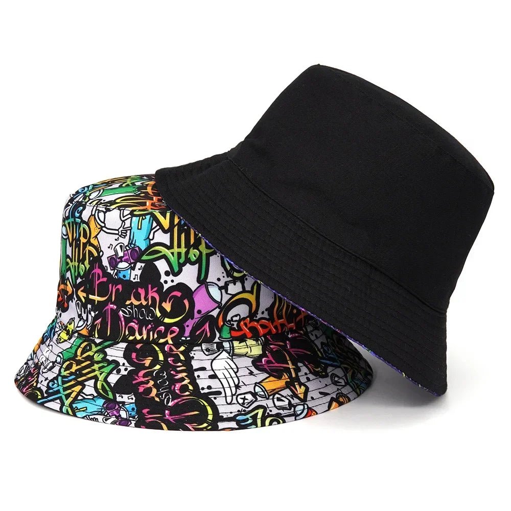 Reversible Animal Print Bucket Hat - HAT MARTS