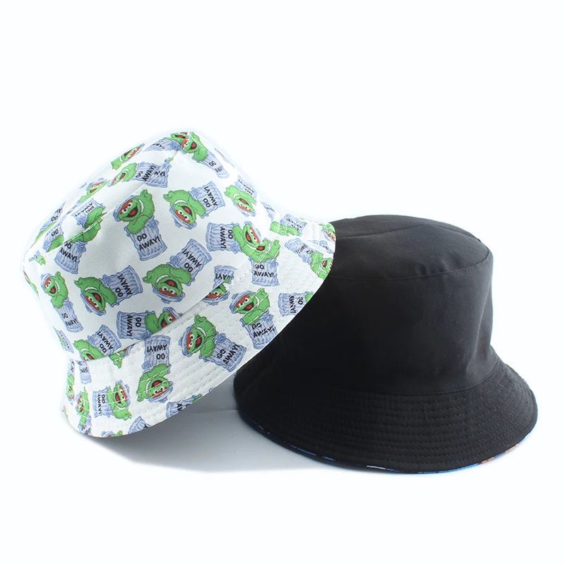 Reversible Cartoon Bucket Hat - HAT MARTS