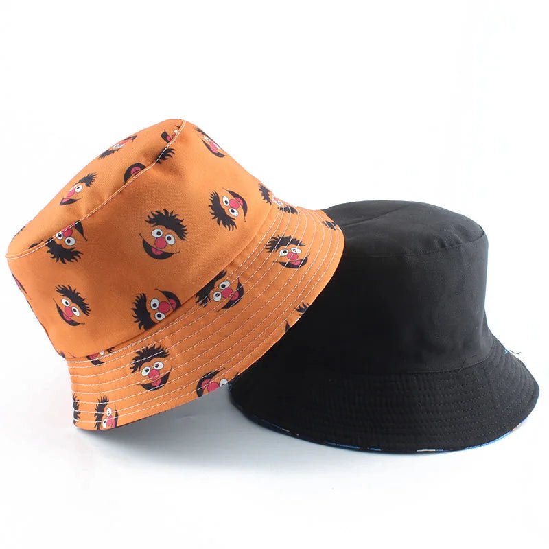 Reversible Cartoon Bucket Hat - HAT MARTS